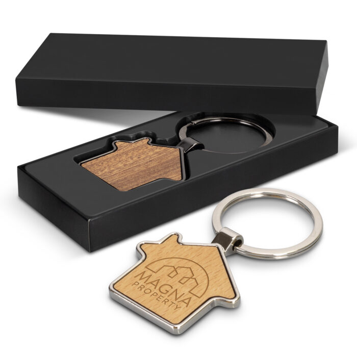 K123015 - Santo House Shaped Key Ring